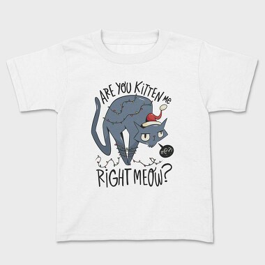 Christmas Angry Cat, Tricou Copii