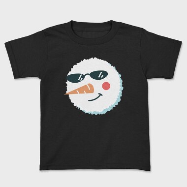 Christmas Snowman Faces 3, Tricou Copii