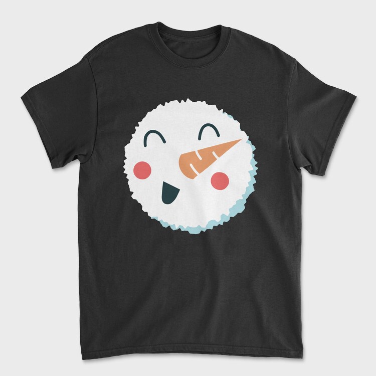 Christmas Snowman Faces 7, Tricou Barbati (Unisex)