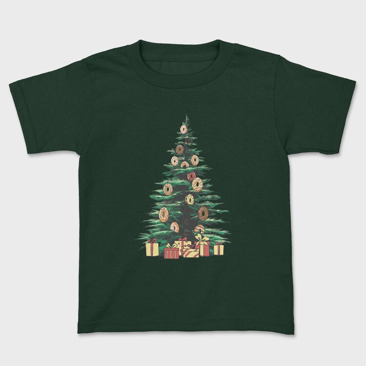 Tricou Copii, Christmas Tree Donuts