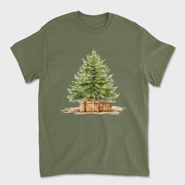 Christmas Tree Old, Tricou Barbati (Unisex)