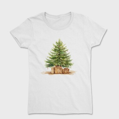 Christmas Tree Old, Tricou Femei