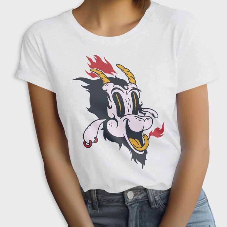 Satan Cartoon, Tricou Femei