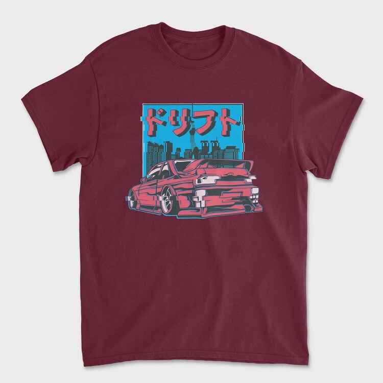 Tricou Barbati (Unisex), City Glitch Car