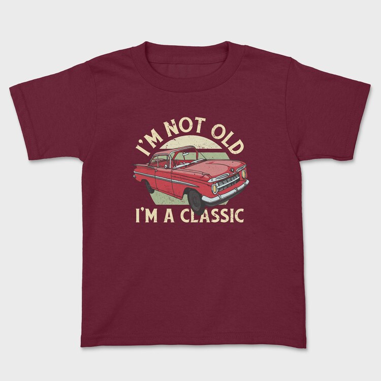 Tricou Copii, Classic Car Not Old