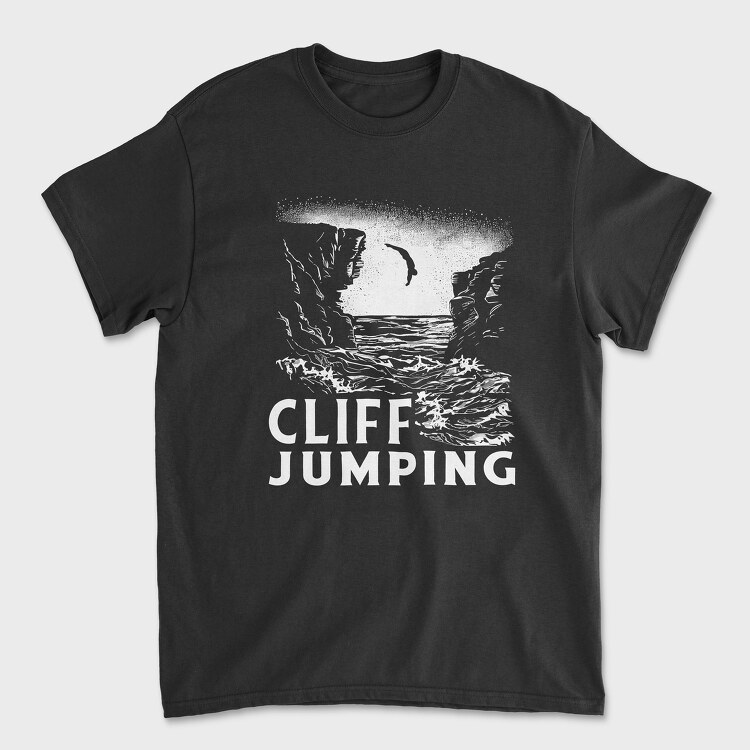 Tricou Barbati (Unisex), Cliff Jumping