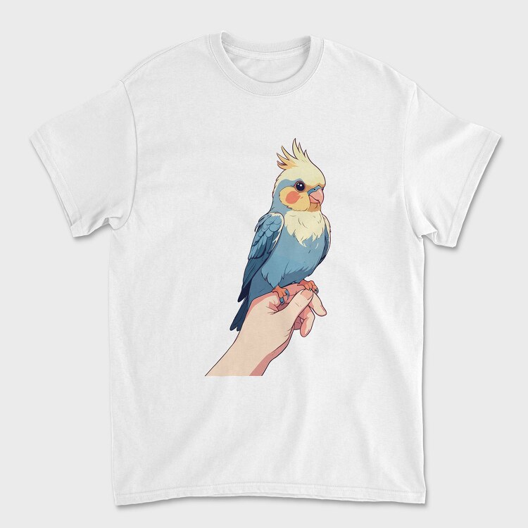 Tricou Barbati (Unisex), Cockatiel Finger