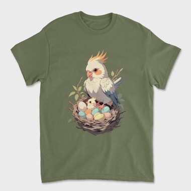 Cockatiel, Tricou Barbati (Unisex)