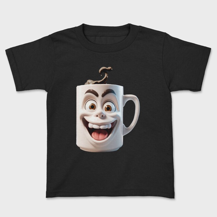 Tricou Copii, Coffe Crazy Screaming