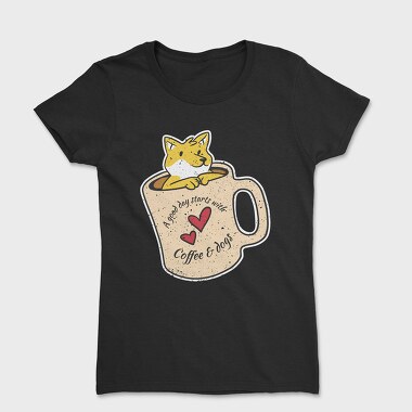 Coffee and Dogs, Tricou Femei