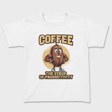 Coffee the Syrup of Productivity, Tricou Copii