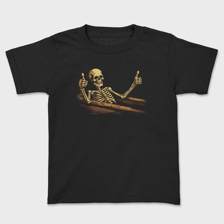 Coffin Skeleton Like, Tricou Copii