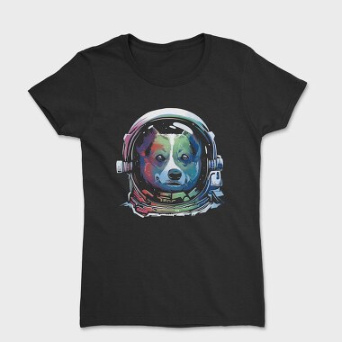 Corgi Space Rainbow, Tricou Femei