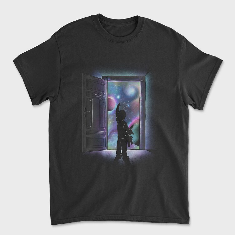 Tricou Barbati (Unisex), Cosmic Door