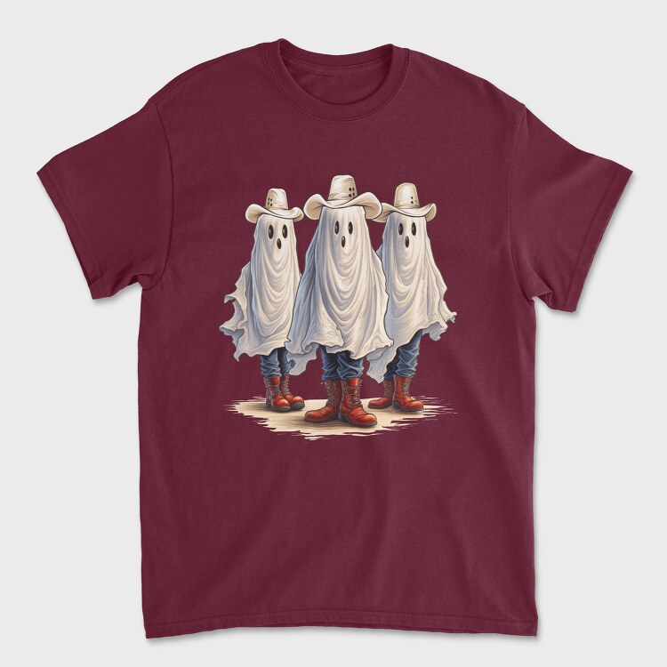 Tricou Barbati (Unisex), Cowgirl Ghosts