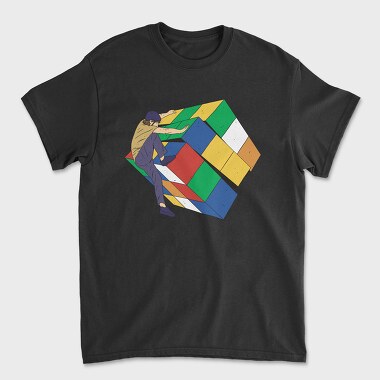 Cube Climber, Tricou Barbati (Unisex)