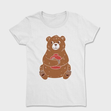 Cute Hot Water Bear, Tricou Femei