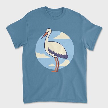 Cute Stork, Tricou Barbati (Unisex)