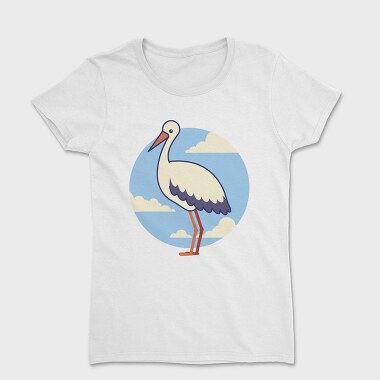 Cute Stork, Tricou Femei