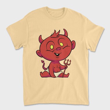 Cute Young Devil, Tricou Barbati (Unisex)