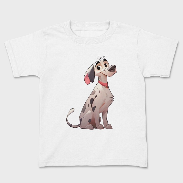 Tricou Copii, Dalmata Dog Cartoon