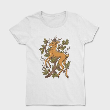 Tricou Femei, Deer Oak