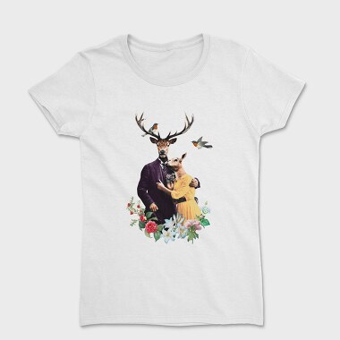 Tricou Femei, Deers Couple