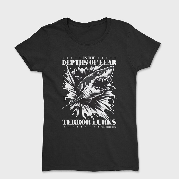 Tricou Femei, Depths of Fear