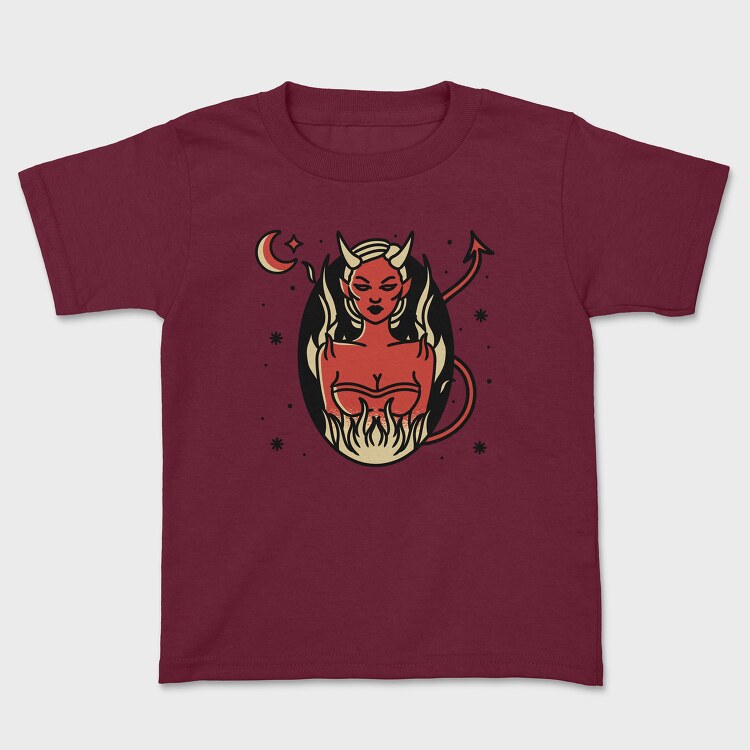 Tricou Copii, Devil Girl