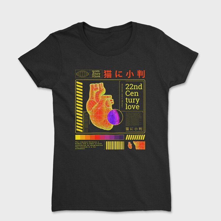 Digital Heart Robot, Tricou Femei