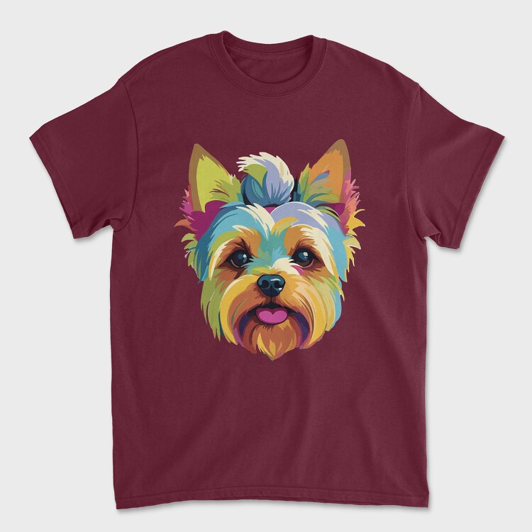 Tricou Barbati (Unisex), Dog Colorful