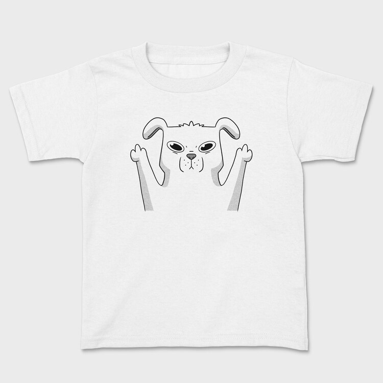 Dog Middle Finger 2, Tricou Copii