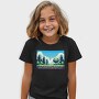 Pixel Art Landscape, Tricou Copii