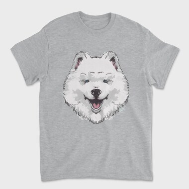 Dog Samoyed, Tricou Barbati (Unisex)