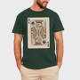 Tiger King Of Spades Card, Tricou Barbati (Unisex)