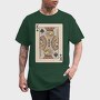 Tiger King Of Spades Card, Tricou Barbati (Unisex)
