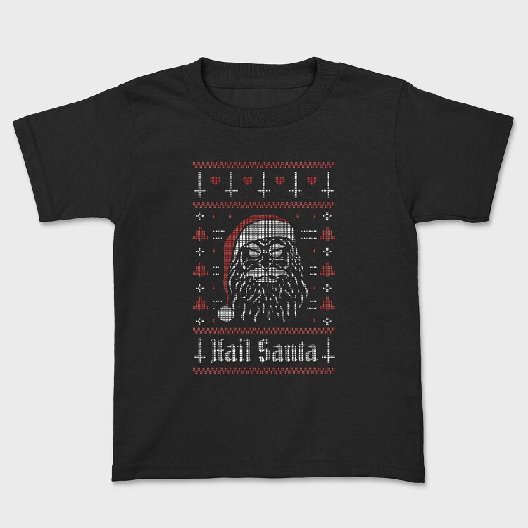 Tricou Copii, Evil Santa Ugly Sweater