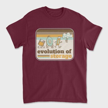 Tricou Barbati (Unisex), Evolution of Storage Vintage