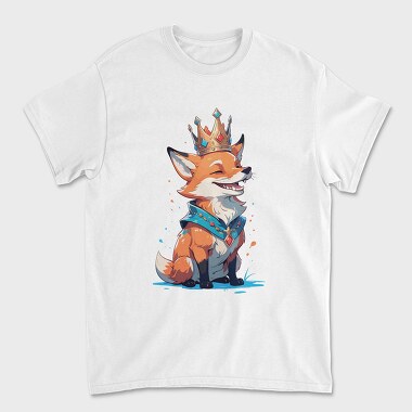 Tricou Barbati (Unisex), Fox Crown