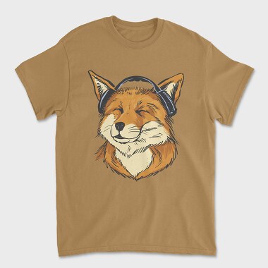 Tricou Barbati (Unisex), Fox Music Airphones