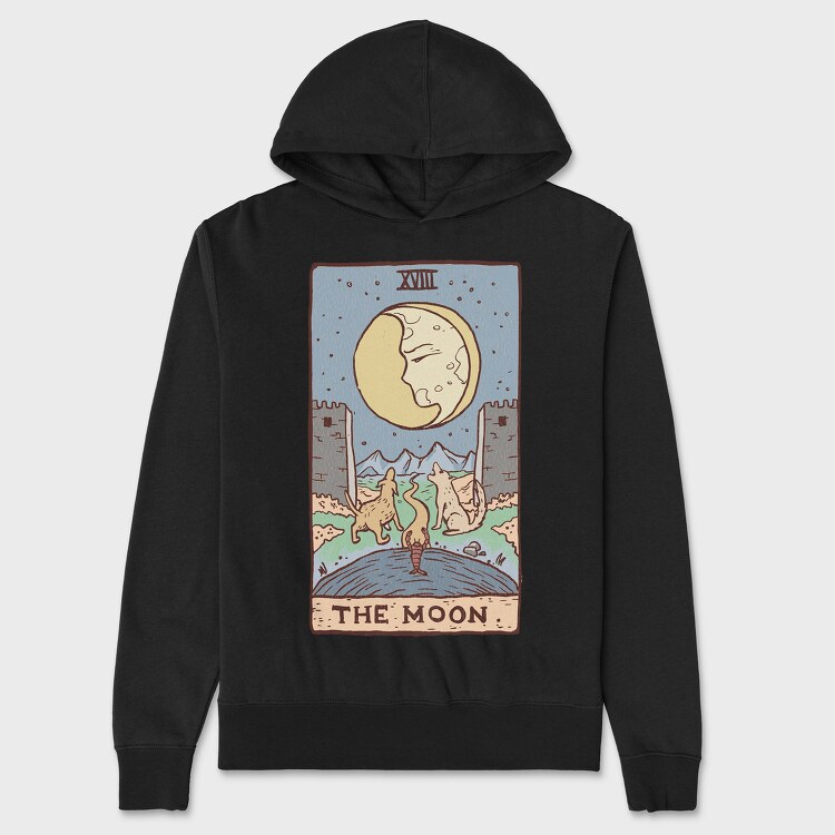 Hanorac Barbati (Unisex), The Moon Tarot Classic