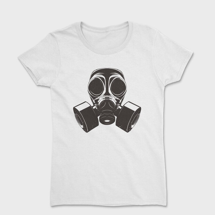 Tricou Femei, Gas Mask