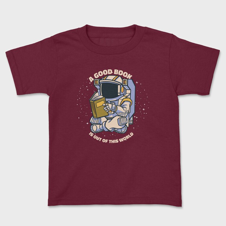 Tricou Copii, Good Book Astronaut