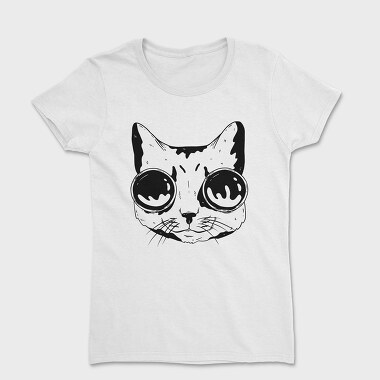 Googles Cat, Tricou Femei