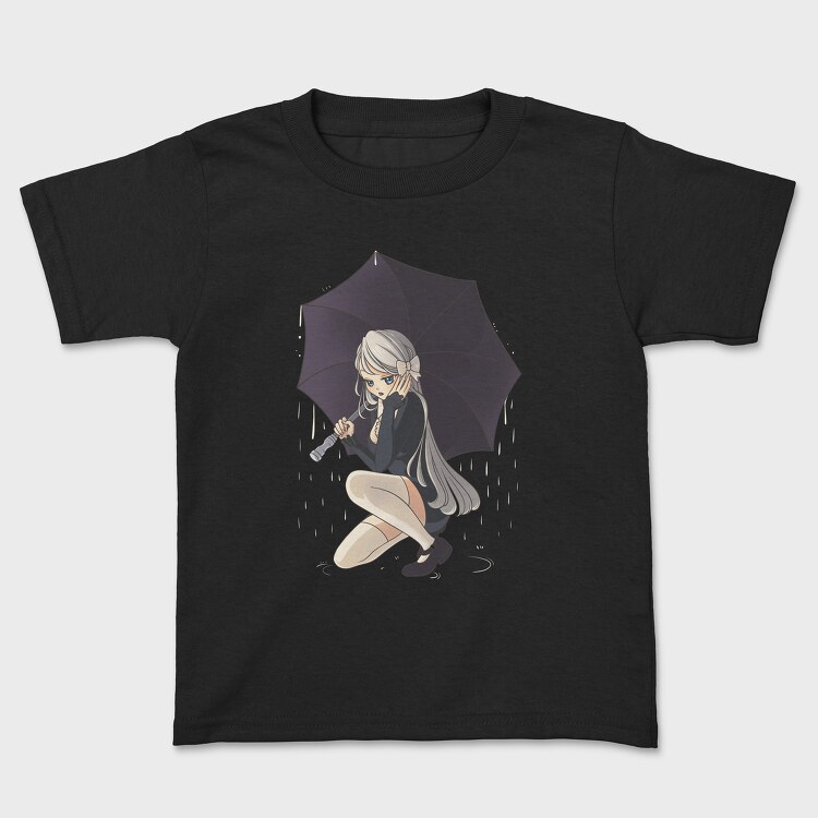 Tricou Copii, Goth Style Anime Girl