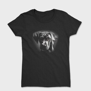 Greatdane Puppy Monochrome, Tricou Femei