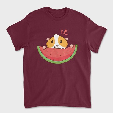 Guinea Pig Watermelon, Tricou Barbati (Unisex)