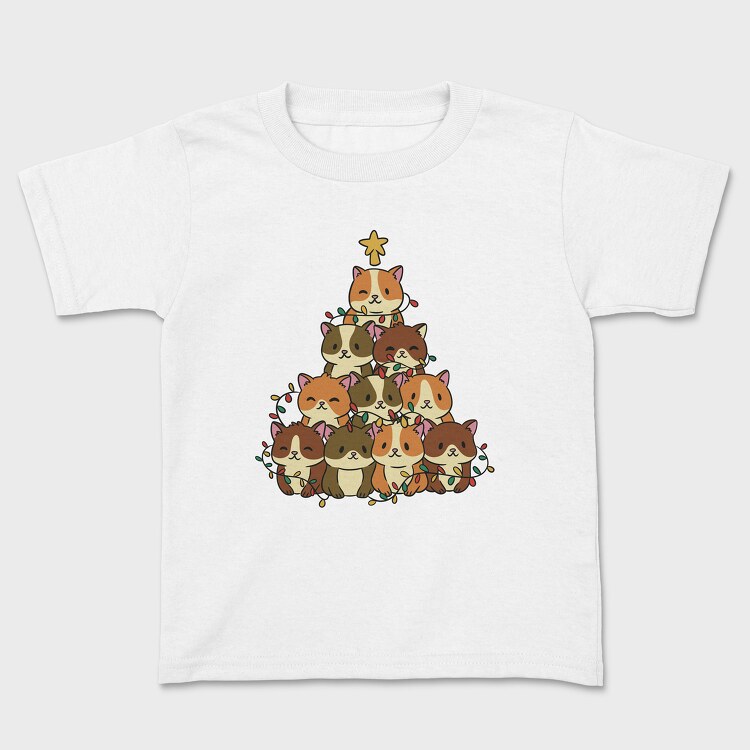 Tricou Copii, Hamster Christmas Tree