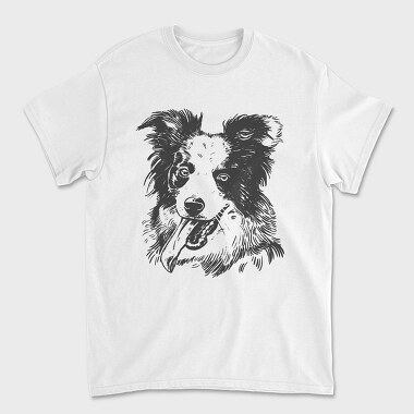 Happy Collie, Tricou Barbati (Unisex)