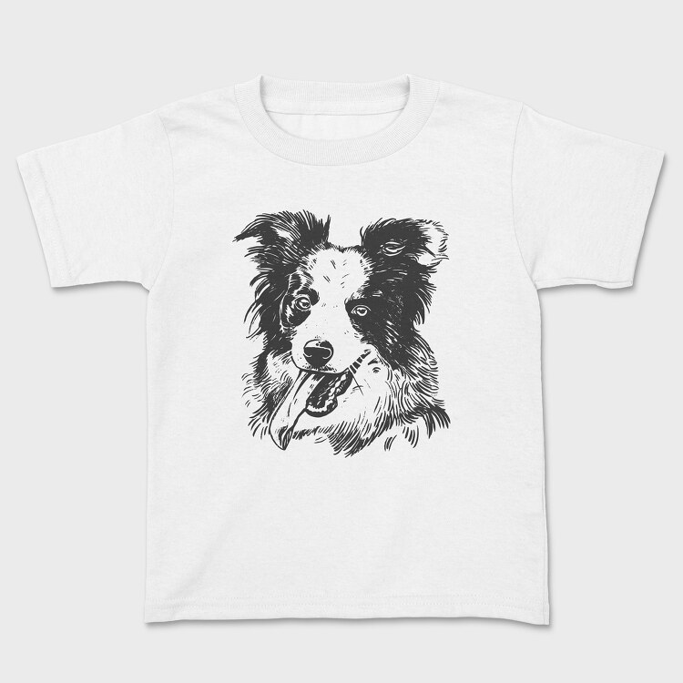 Tricou Copii, Happy Collie